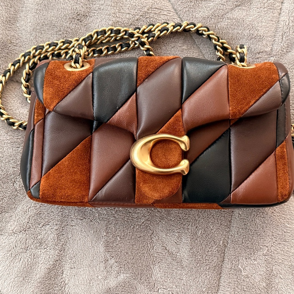 Coach Tabby 20 Patchwork Shoulder Bag